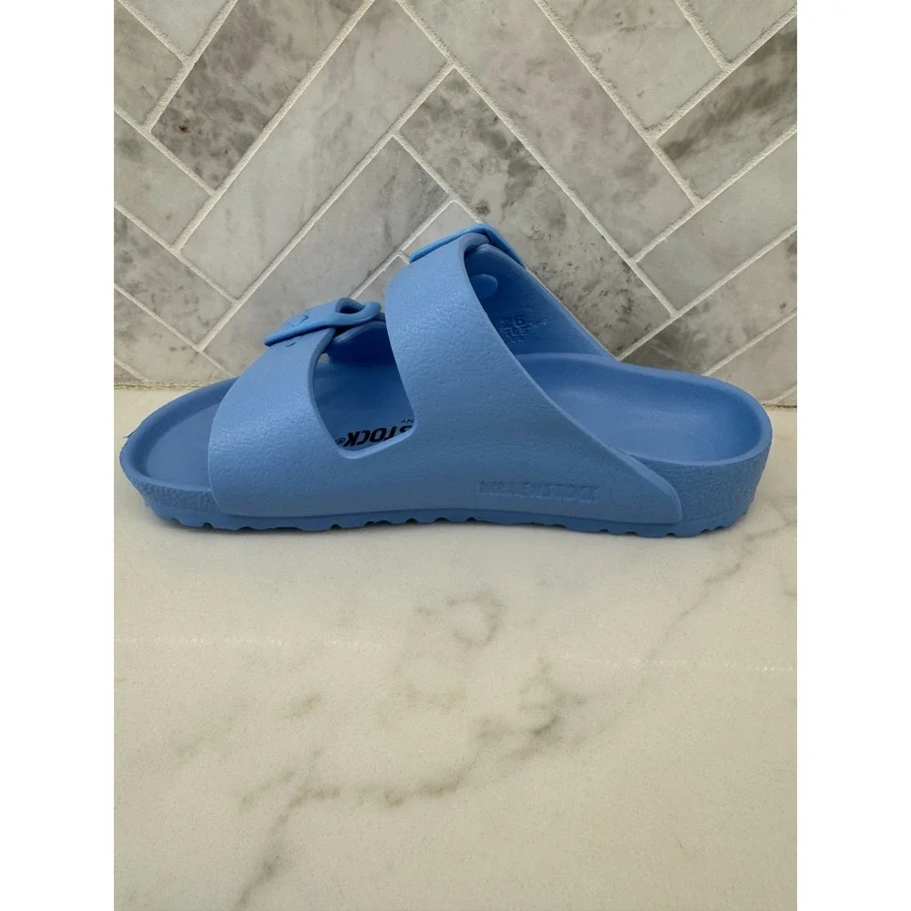 Birkenstock Arizona EVA Sandals Kids Youth Size 8 26 Sky Blue Slip On Slides‎